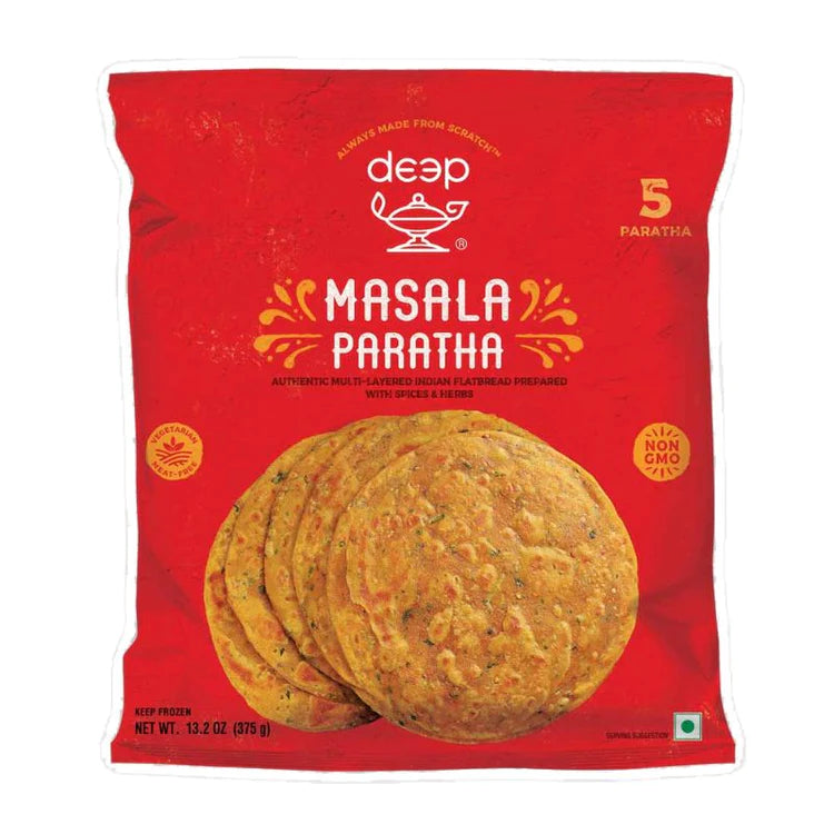 Deep Paratha with Masala 375g (5 pieces)